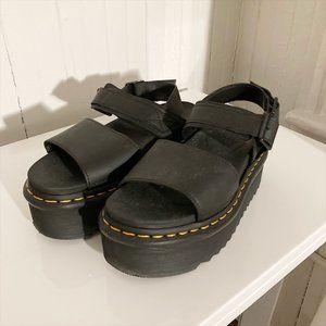 Dr. Marten's | Voss Women's Leather Strap Platform Sandals (7)